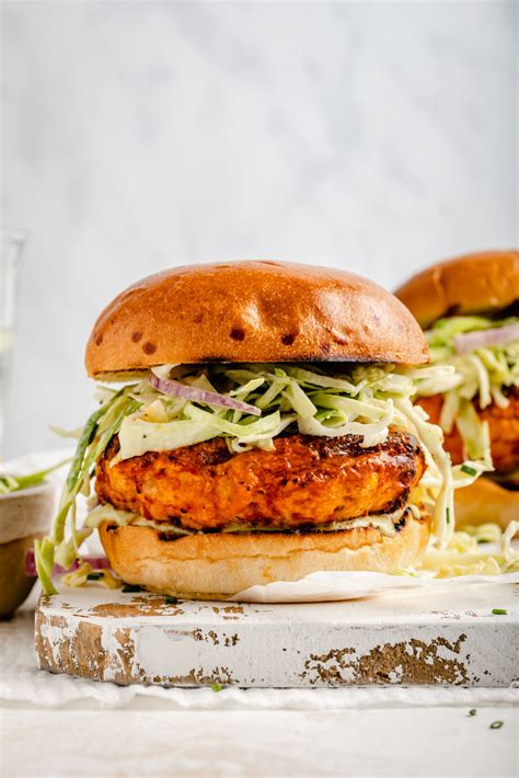 Buffalo Chicken Burgers With Gorgonzola Slaw at Ben Waterbury blog