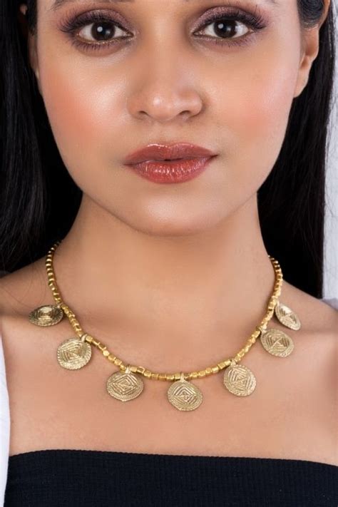 Miharu Doka Collar Necklace (Golden) – Okhaistore