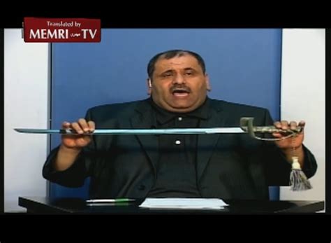 TV Host Pulls Out a Sword: If Arab Leaders Are Not Real Men, They ...