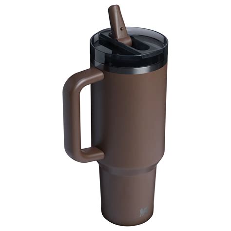 The Quencher ProTour Flip Straw Tumbler Espresso 40 OZ