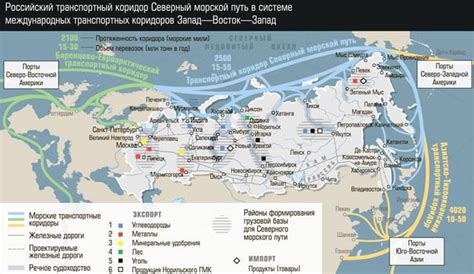 Северный морской путь: города и моря через которые проходит, освоение ...