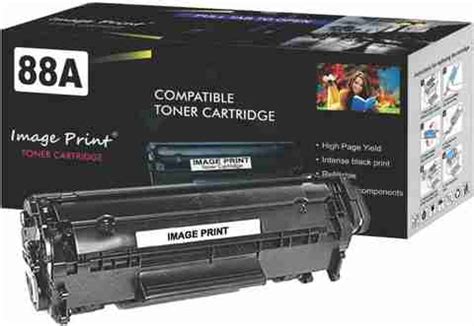 IMAGE PRINT 88A Toner Cartridge Compatible for HP Laser Printers P1007 ...
