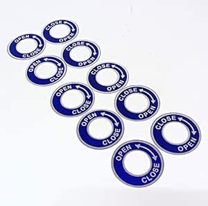 Open Close cam Lock face Plate (CCL0003) (10 pcs) Clockwise & Anti ...