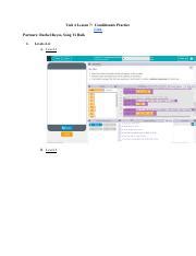 Code.org Conditionals Practice 4.7 的图像结果