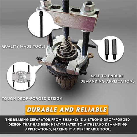 Shankly 9-Piece Mini Bearing Puller Kit for Small Bearings - India | Ubuy