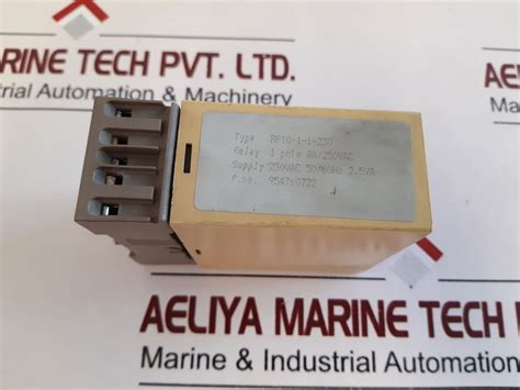 Elteco Rp10-1-1-230 Voltage Monitoring Relay – Aeliya Marine Tech