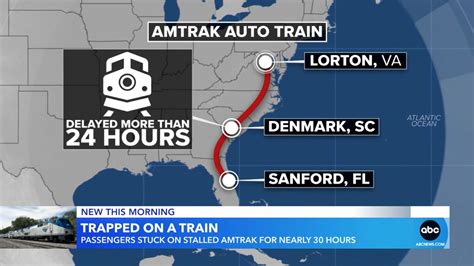 37-hour Amtrak train delay prompts passengers to call 911