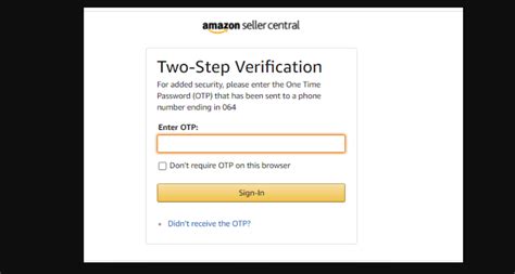 Image result for Amazon Two-Step Verification