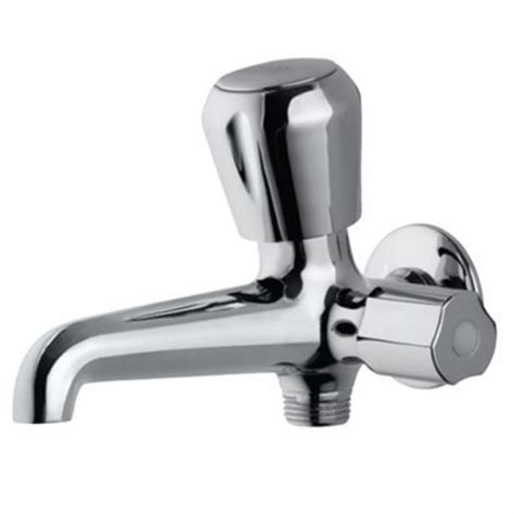 Essco Jaquar Brass Two Way Long Body Bib Cock (Chrome) : Amazon.in ...