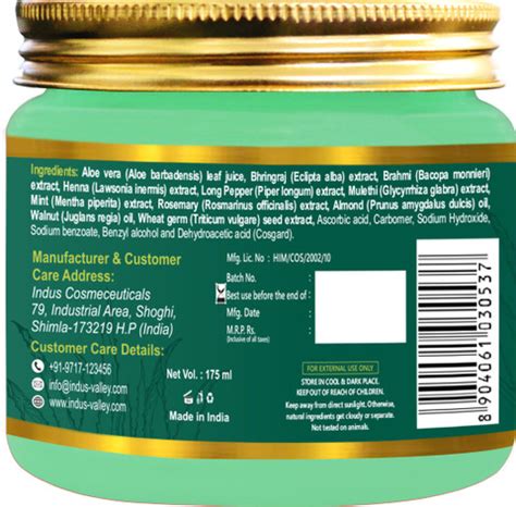 Indus Valley Hair Reborn Aloe Vera Gel Combo - Price in India, Buy ...