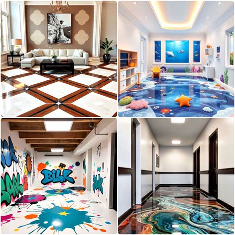 30 Epoxy Floor Designs You'll Love