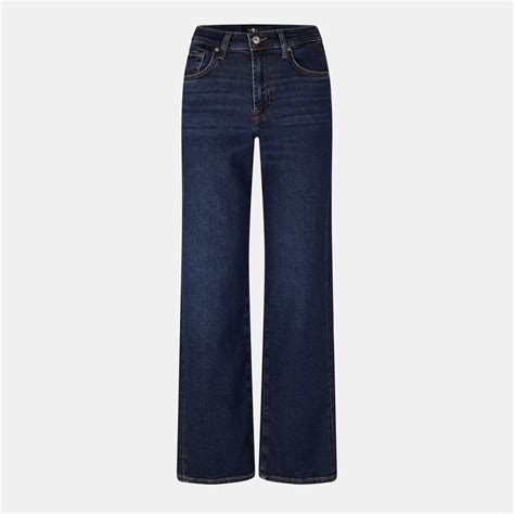 7 For All Mankind | Women's Stovepipe Straight Leg Jeans | Women | Dark ...