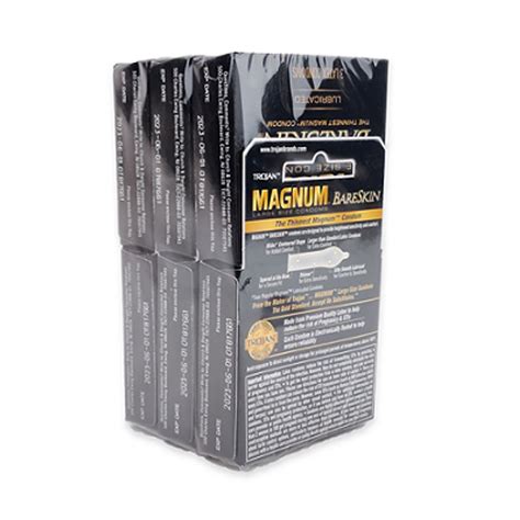 Trojan BareSkin Magnum Condoms 6ct.