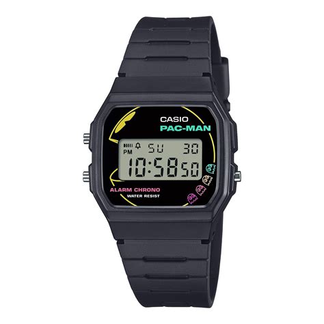 Casio Youth Digital PAC-MAN Edition Men's Watch, F-91WPC-1ADR-D384