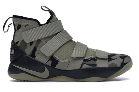 Nike LeBron Zoom Soldier 11 Camo Men's - 897644-200 - US