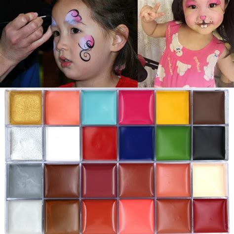 Buy Face & Body Paint12 Color Palette (Basic) - Face, Body, SFX Makeup ...