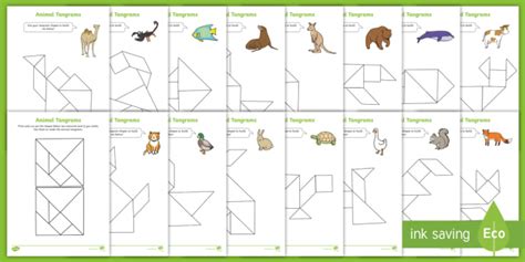 The Best Tangram Puzzles at Twinkl | STEM | Maths | Shapes