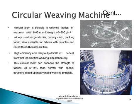 Multi phase and circular loom by Vignesh Dhanabalan | PDF