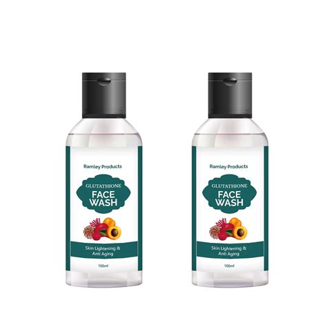 Ramley Products Glutathione Face Wash For Skin Lightening & Anti Aging ...