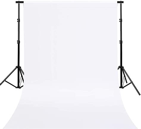 Buy Boltove® 8X12 Ft. White Screen Backdrop with Stand 9x9 Ft. Wide ...