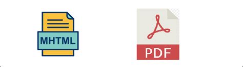 Mhtml File to PDF 的图像结果