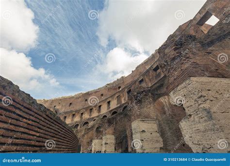Rome. Inside the Colosseum, the Flavian Amphitheatre. History of the ...