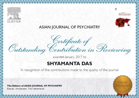 Elsevier Reviewer RECOGNITION « Academy Publisher