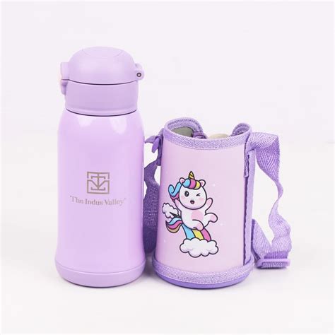 The Indus Valley Pro-Hydro Vacuum Insulated Kids Sippy with 2 Lids ...