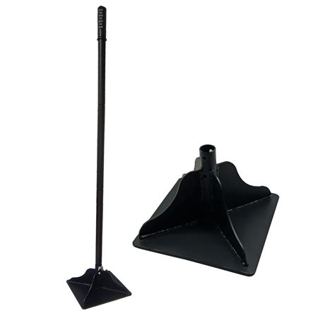 Buy 48 inch Steel Tamper with Handle 8 Inch X 8 Inch Garden Yard Tamper ...