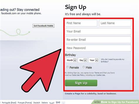 Image result for Facebook Sign Up Code