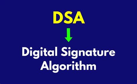 Image result for Explain DSA Algorithm