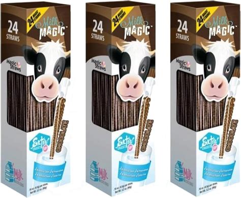 Amazon.com: Milk Magic Chocolate Milk Flavoring Straws | Gluten-Free ...