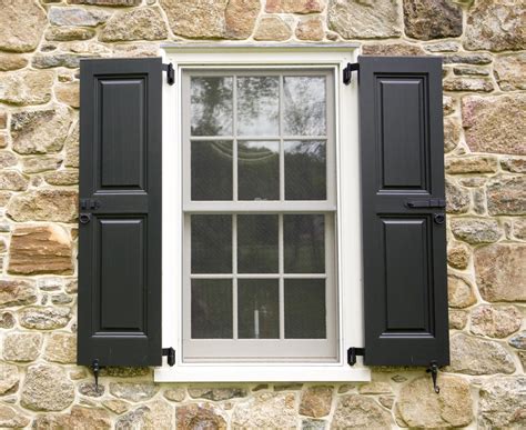 House Exterior Window Shutters