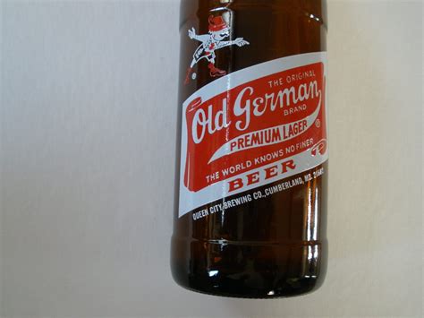 Vintage OLD GERMAN BEER BOTTLE – Queen City Brewing – Cumberland, MD ...