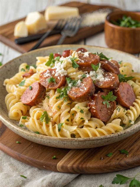 Creamy Smoked Sausage Pasta Recipe – Easy & Delicious Weeknight Dinner