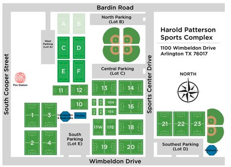 Texas Soccer Fields - Harold Patterson Sports Complex, Arlington TX ...