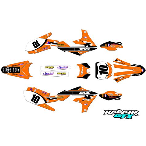 Graphics Kit for Yamaha YZ250F (2019-2023) Speed Series - Kalair GFX