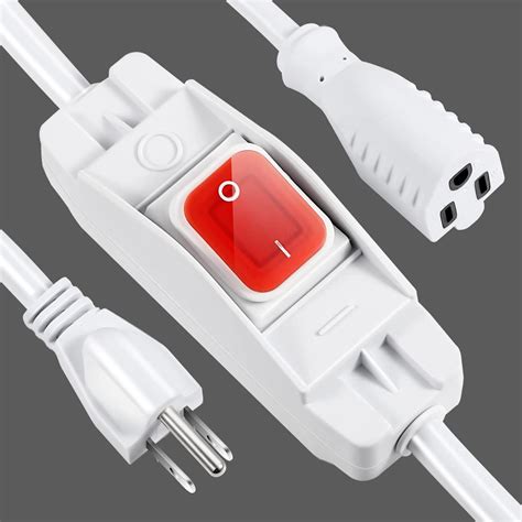 Makevivi Outdoor Waterproof On/Off Switch Extension Cord, Heavy Duty ...