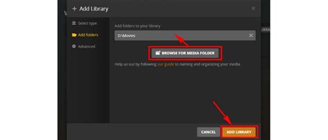 Plex How to Add Library 的图像结果