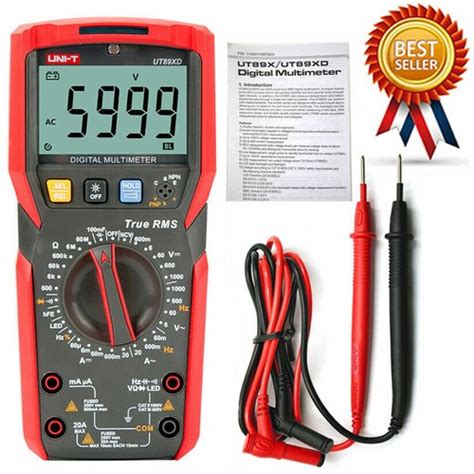 Uni-t UT89XD Digital Multimeters True RMS NCV LED India | Ubuy
