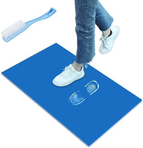 Amazon.com: ZC GEL Sticky Mat, Reusable Adhesive Tacky Mat Floor Pad ...