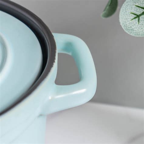 Ceramic Stock Pot With Lid Large