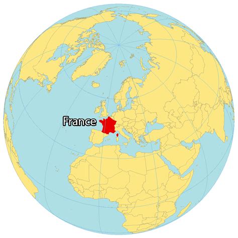 Map of France - Cities and Roads - GIS Geography