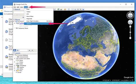 Image result for How to Reload Google Earth