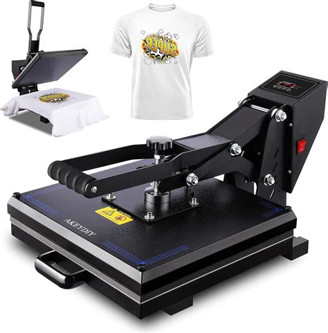 Buy WOOKRAYS Heat Press 15x15 Digital Heat Transfer Machine Industrial ...