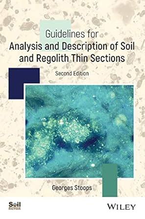 Buy Guidelines for Analysis and Description of Soil and Regolith Thin ...