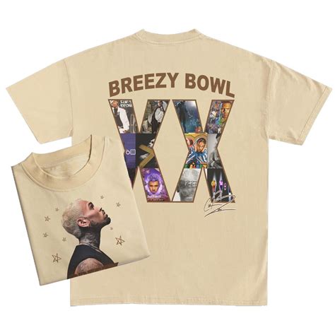 2025 Chris Brown Tour Breezy Bowl XX T-Shirt, Chris Brown Concert 2025 shirt, Chris Brown ...