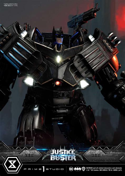 DC Comics - Batman Advanced Suit and Justice Buster Statues by Prime 1 ...