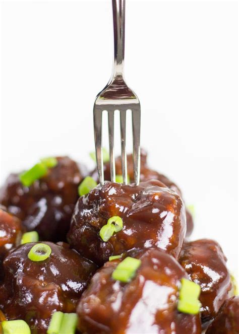 Delicious Slow Cooker Barbecue Meatballs Recipe (Gluten Free)