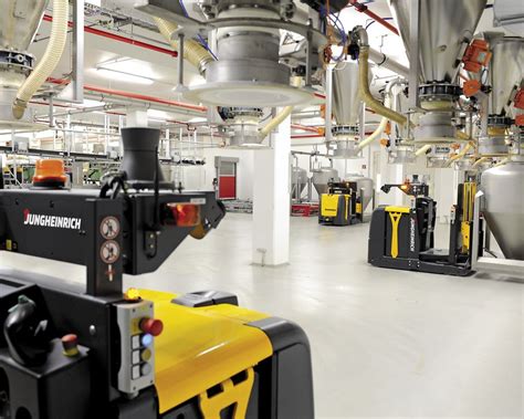 Automated guided vehicles link AVO spice silos